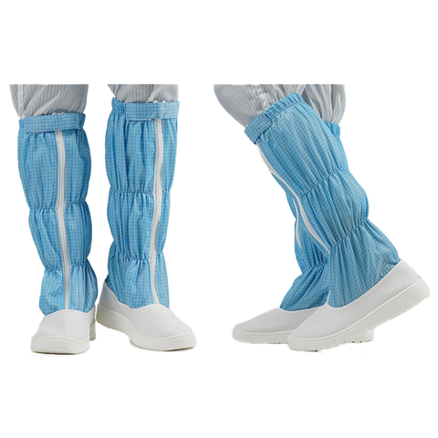 Leenol Staubdichte und antistatische Schuhe für Reinräume Hohe Stiefel Saubere Schuhe