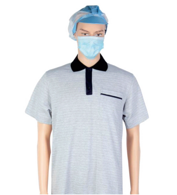 LN-1560108 Waschbares antistatisches ESD-Polo-T-Shirt Unisex antistatische Kleidung