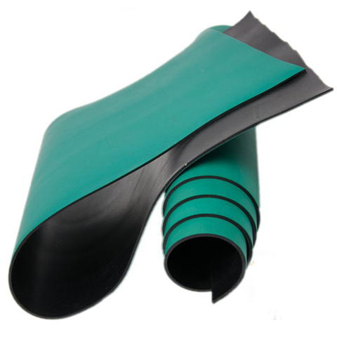 ESD-Antistatik-Gummitisch/Boden, grüne Matte