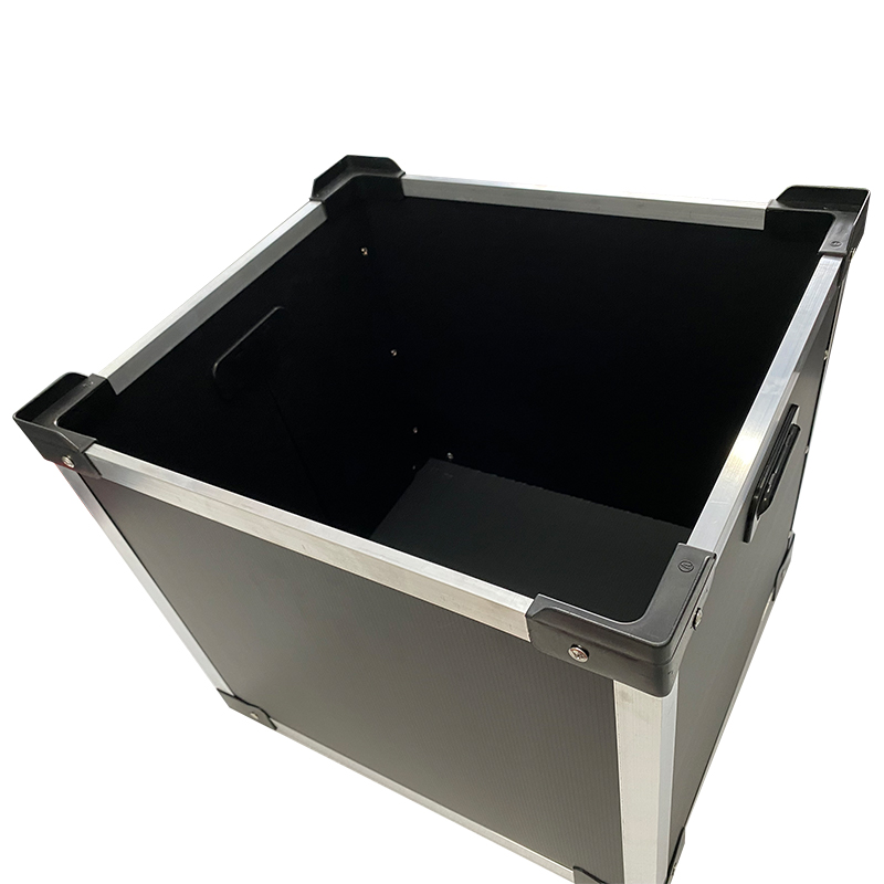 *LN-1526423 ESD-leitfähige Kunststoffboxen Schwarze Behälter zur Aufbewahrung
